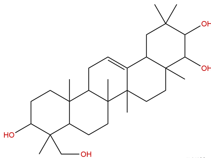 大豆皂醇A CAS：508-01-0 中藥對照品 標(biāo)準(zhǔn)品