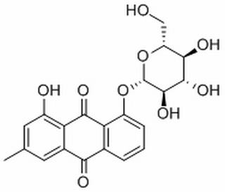 大黃酚-8-O-葡萄糖苷 CAS：13241-28-6 中藥對照品 標(biāo)準(zhǔn)品