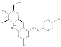 2,3,5,4’-四羥基二苯乙烯葡萄糖苷 CAS：82373-94-2 中藥對照品標(biāo)