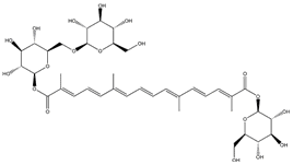 西紅花苷II CAS登：55750-84-0 中藥對照品 標(biāo)準(zhǔn)品
