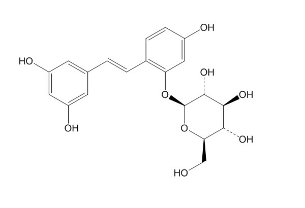 氧化白藜蘆醇-2-O-β-D-吡喃葡萄糖苷 中藥對照品 標(biāo)準(zhǔn)品