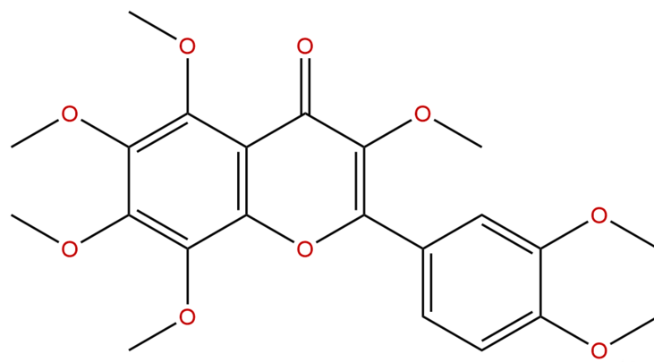 3,5,6,7,8,3',4'-七甲氧基黃酮 CAS：1178-24-1 中藥對照品標(biāo)準(zhǔn)品