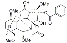 次烏頭堿 CAS：6900-87-4 中藥對照品標(biāo)準(zhǔn)品