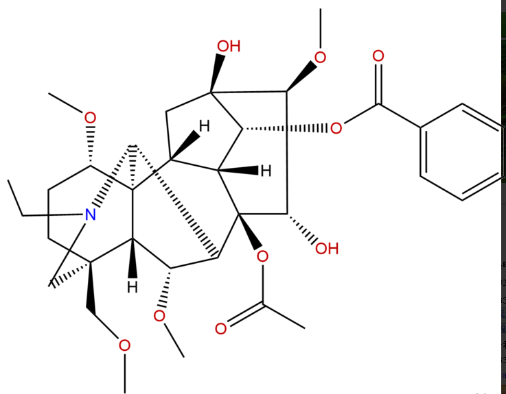 3-脫氧烏頭堿 CAS：3175-95-9 中藥對照品標(biāo)準(zhǔn)品