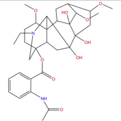 冉烏頭堿 CAS：1360-76-5 中藥對照品標(biāo)準(zhǔn)品