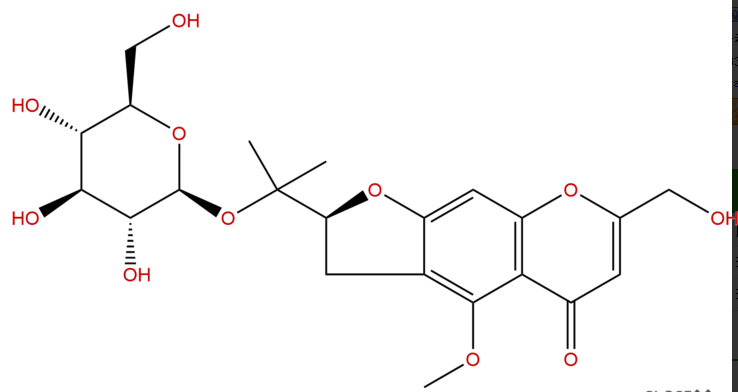 升麻素-4'-O-β-D-吡喃葡萄糖苷 CAS：1632110-81-6 中藥對(duì)照品