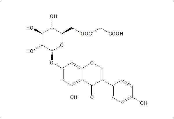 6''-O-丙二酰基染料木苷  CAS： 51011-05-3 中藥對(duì)照品標(biāo)準(zhǔn)品