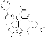 千金子二萜醇二乙酰苯甲酰酯 CAS：218916-52-0 中藥對照品標(biāo)準(zhǔn)