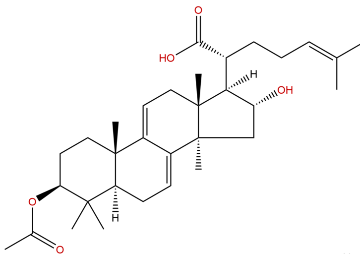  3-O-乙?；?16α-羥基松苓新酸 CAS：168293-14-9 中藥對照品