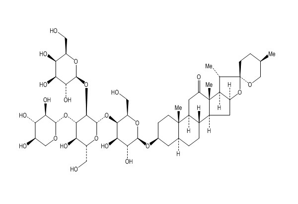 蒺藜皂苷D CAS:179464-23-4 中藥對照品標(biāo)準(zhǔn)品