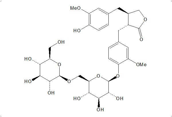 羅漢松樹(shù)脂酚-4'-O-β-龍膽二糖苷 CAS：106647-14-7 中藥對(duì)照品