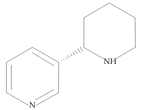 (-)-假木賊堿；新煙 CAS:494-52-0 中藥對照品標準品