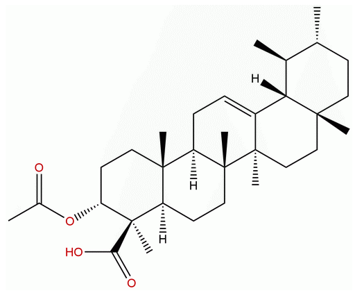 3 -乙?；?β乳香酸 CAS: 5968-70-7 中藥對(duì)照品 標(biāo)準(zhǔn)品