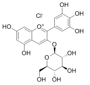 氯化飛燕草素-3-O-葡萄糖苷 CAS:6906-38-3 中藥對(duì)照品標(biāo)準(zhǔn)品