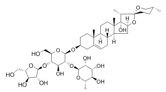 重樓皂苷H CAS: 81917-50-2 中藥對(duì)照品標(biāo)準(zhǔn)品