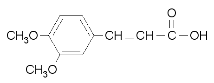 3,4-二甲氧基肉桂酸 CAS號：2316-26-9 中藥對照品標(biāo)準(zhǔn)品