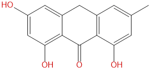 大黃素蒽酮  CAS號(hào)：491-60-1 中藥對(duì)照品標(biāo)準(zhǔn)品