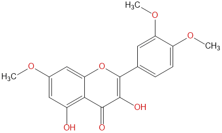 3',4',7-三甲氧基槲皮素  CAS號(hào)：6068-80-0 中藥對(duì)照品標(biāo)準(zhǔn)品