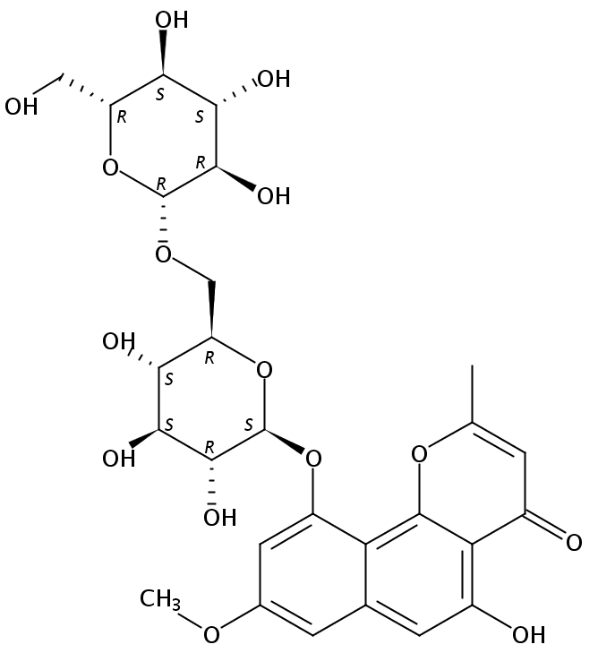 異紅鐮霉素龍膽二糖苷  CAS號：200127-93-1 中藥對照品標(biāo)準(zhǔn)品