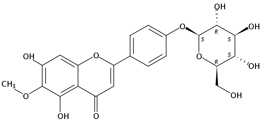 高車前素-4’-O-β-D-葡萄糖苷 CAS號(hào)：244285-12-9 中藥對(duì)照品標(biāo)