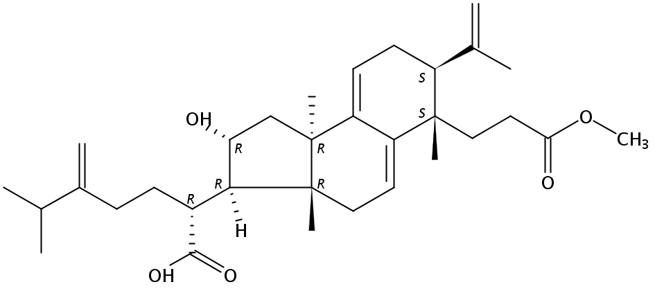 茯苓新酸AM CAS：151200-92-9 中藥對(duì)照品標(biāo)準(zhǔn)品