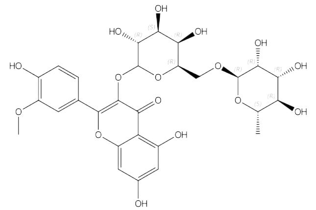 異鼠李素-3-O-刺槐二糖苷 | CAS No.53584-69-3