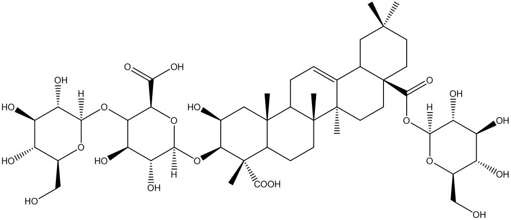  苜蓿酸-3-O-[β-D-吡喃葡萄糖-（1→3）-β-D-吡喃葡萄糖醛酸]-2