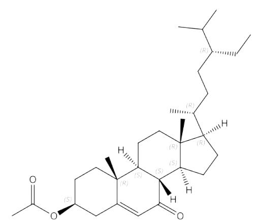 3-乙?；?7-羰基-β-谷甾醇 | CAS No.18376-53-9