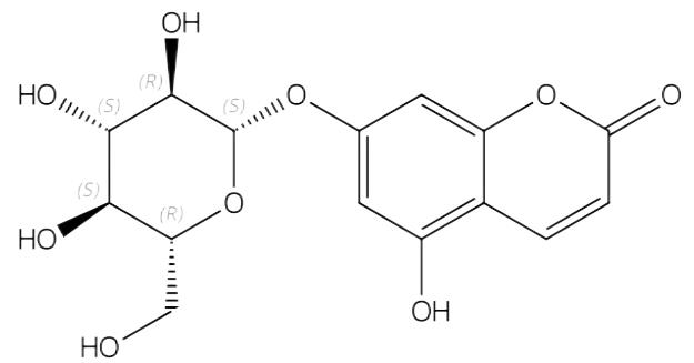 5,7-二羥基香豆素-7-O-B-β-呲喃葡萄糖 | CAS No.944726-22-1