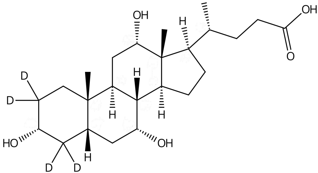 膽酸-D4 | CAS No.116380-66-6