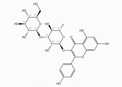 山奈酚-3-O-葡萄糖鼠李糖苷 | CAS No.1473419-87-2
