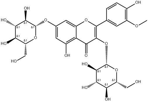 異鼠李素-3,7-二-O-β-D-葡萄糖苷 | CAS No.6758-51-6