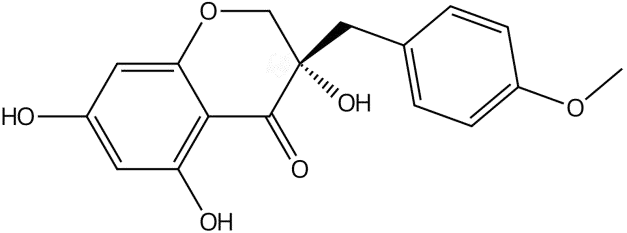 3,5,7-三羥基-3-(4-甲氧基芐基)-4-色滿酮 丨CAS No.17934-12-2