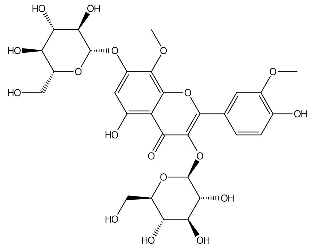 檸檬黃素-3,7-O-二葡萄糖苷 丨CAS No.111133-91-6